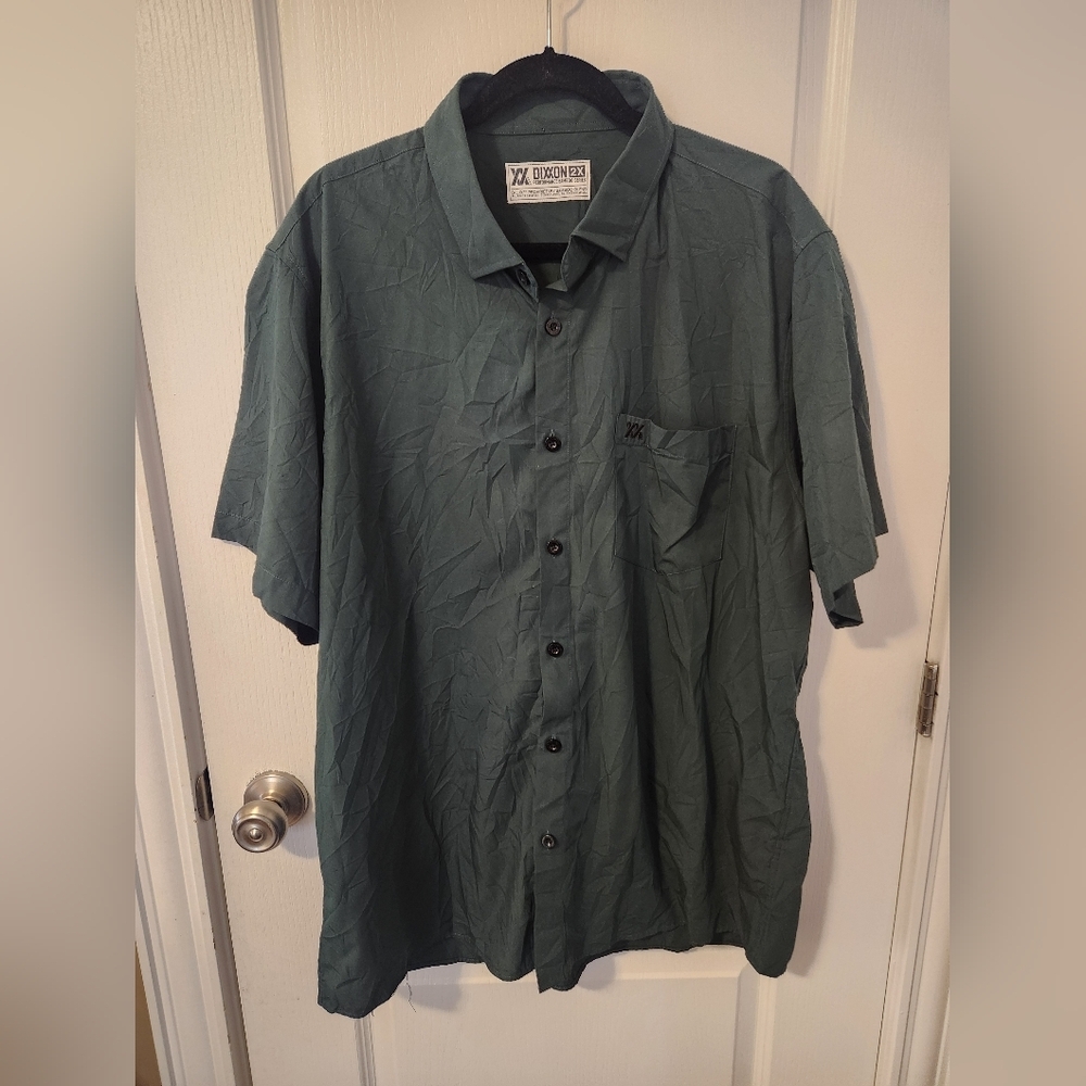 Men's Dixxon Short Sleeve Performance Bamboo Series Shirt Size 2X